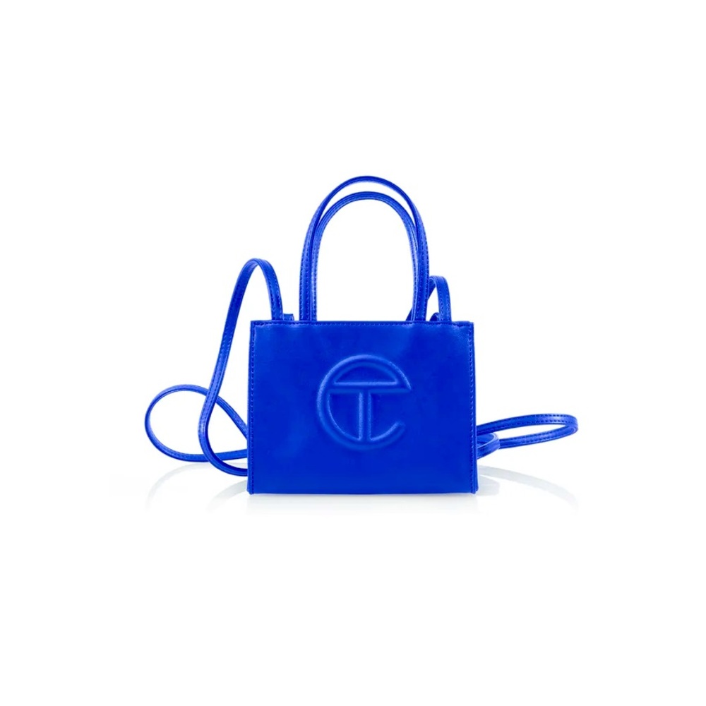 Telfar small shopping bag.